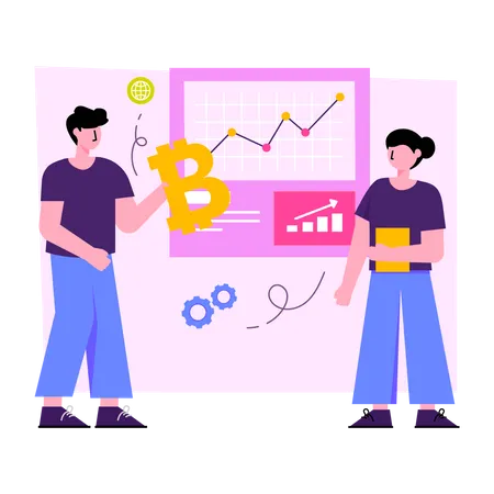 Bitcoin Presentation  Illustration