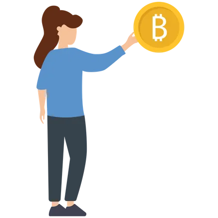 Bitcoin Symbol Illustration