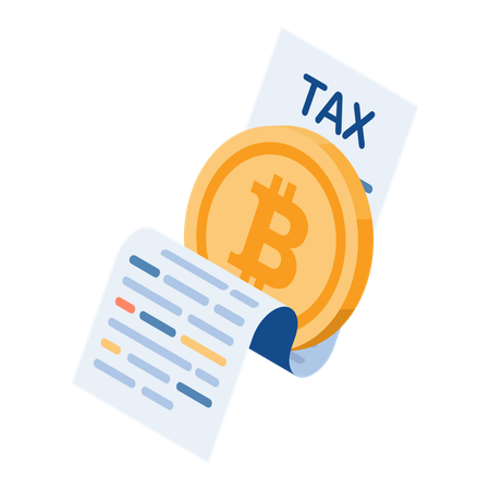 Bitcoin Tax  Illustration