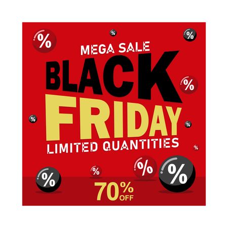 Black Friday-Angebot  Illustration