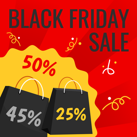 Black friday sale  Illustration