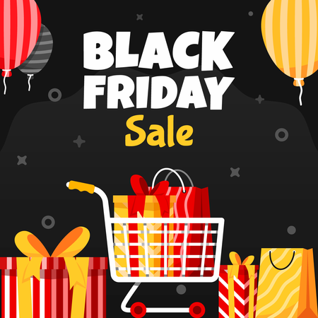 Black friday sale  Illustration