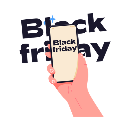 Black Friday Sale  Illustration