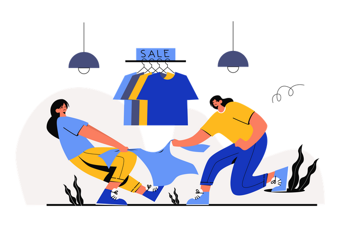 Black Friday Sale  Illustration