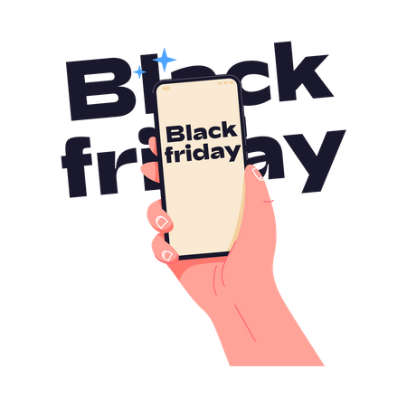 Black Friday Sale  Illustration