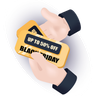 illustrations for black friday sales