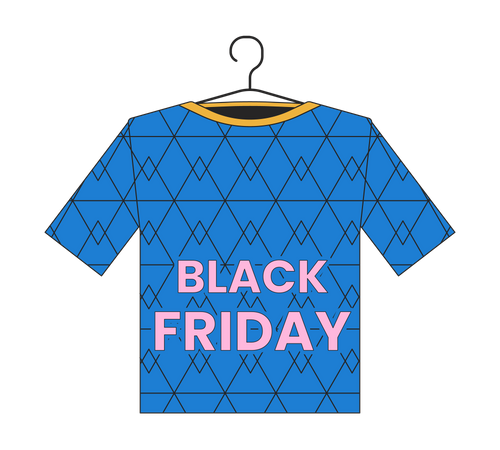 Black friday t shirt  Illustration