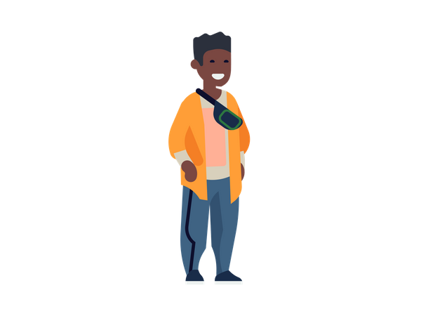 Black man  Illustration