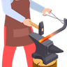 illustration blacksmith