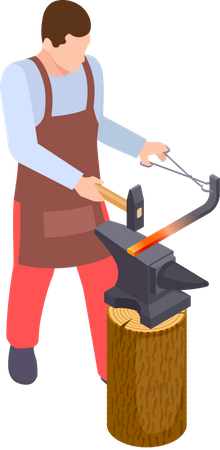 Blacksmith Illustration