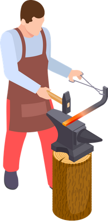 Blacksmith  일러스트레이션