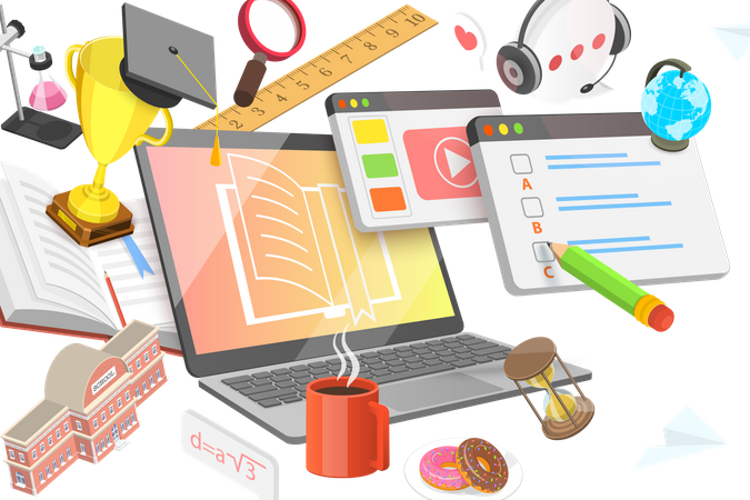 Blended Learning Ansatz  Illustration