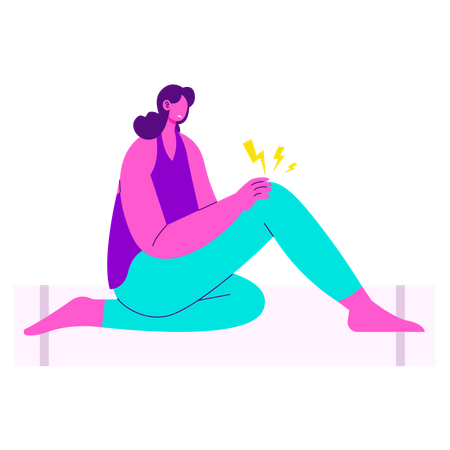 Yoga pour blessures  Illustration