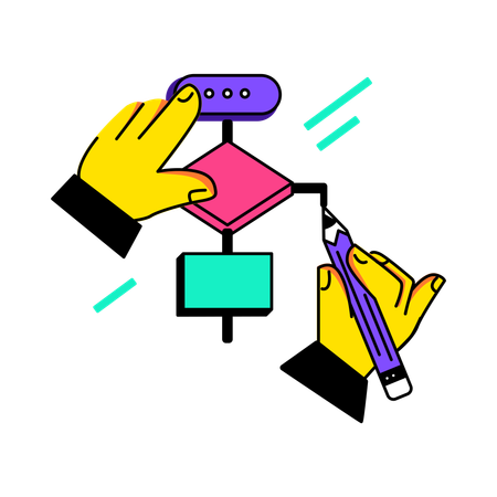 Block diagram design  Illustration