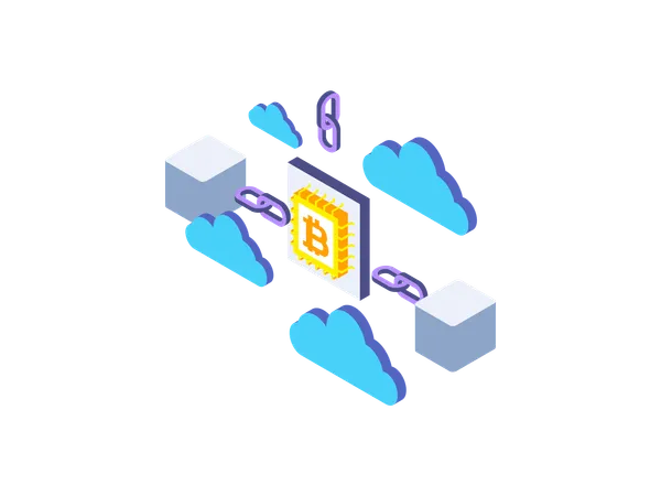 BLOCKCHAIN  Illustration