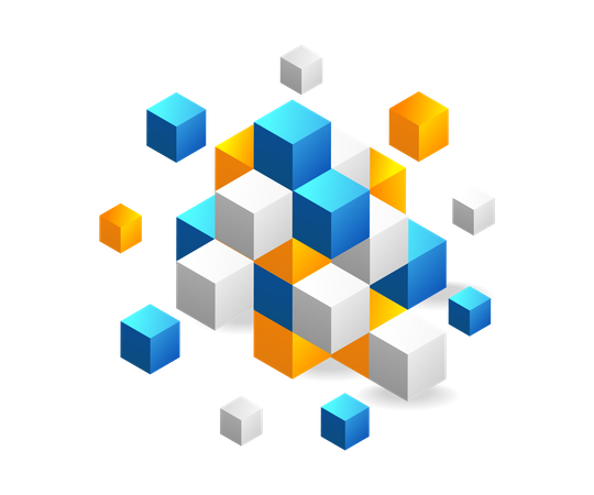 Blockchain  Illustration