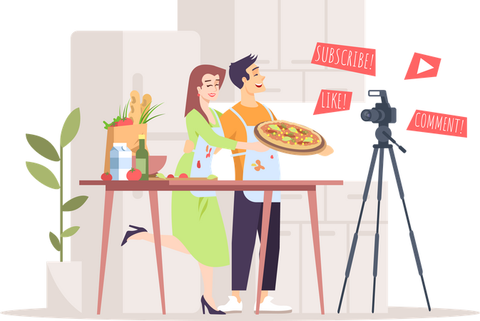 Blog alimentation et cuisine  Illustration