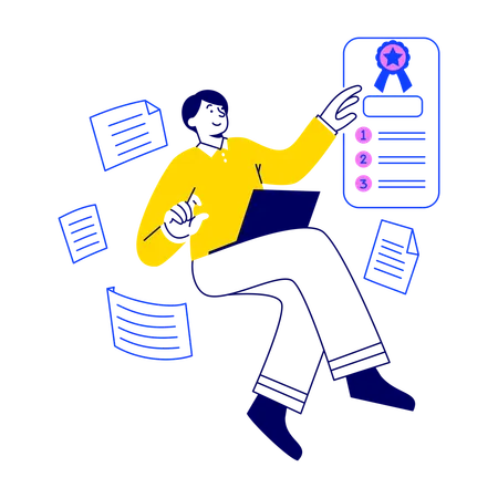 従業員によるブログ執筆  イラスト