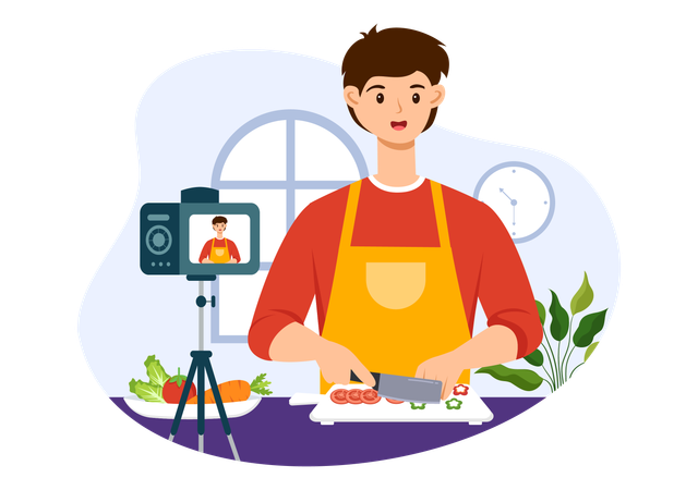 Blogs culinaires  Illustration