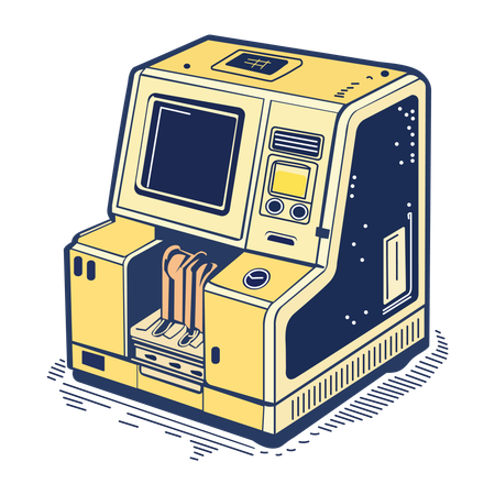 Blood Analyzer  Illustration