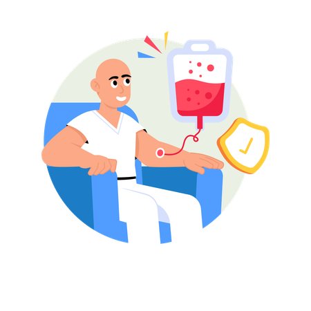Blood donation  Illustration