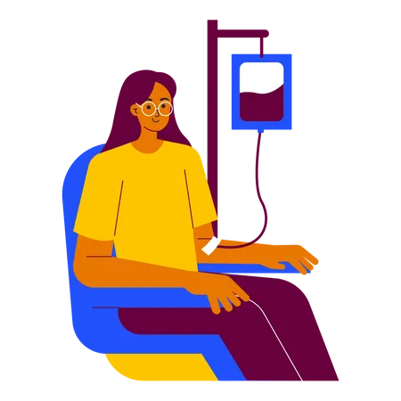 Blood Donation  Illustration