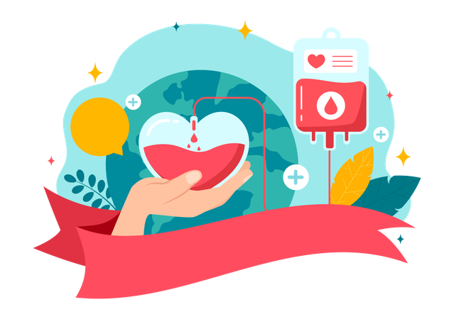 Blood Donor Appreciation  Illustration