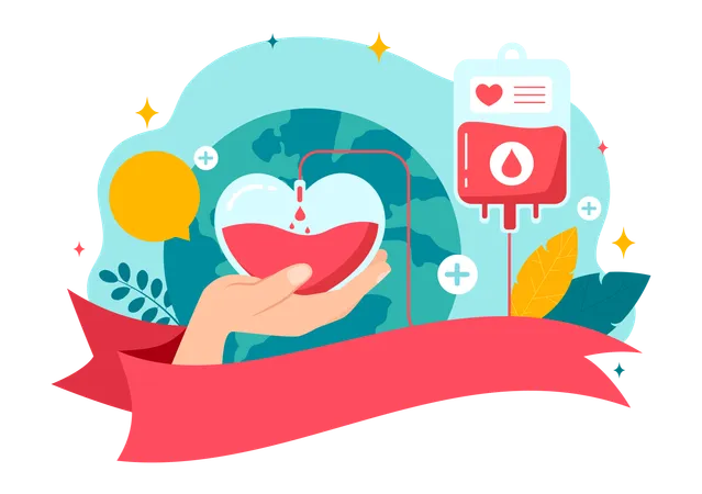 Blood Donor Appreciation  Illustration