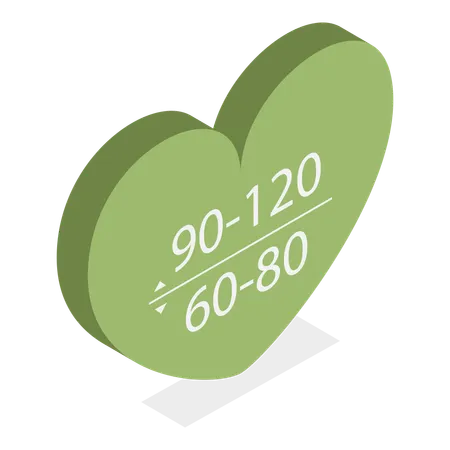 Blood Pressure Chart  Illustration