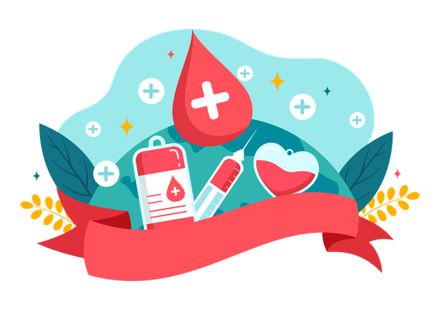 Blood Supply Support  Illustration