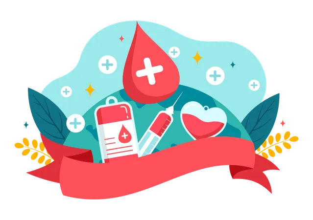 Blood Supply Support  Illustration