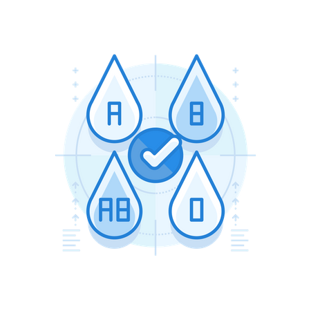 Blood Type  Illustration