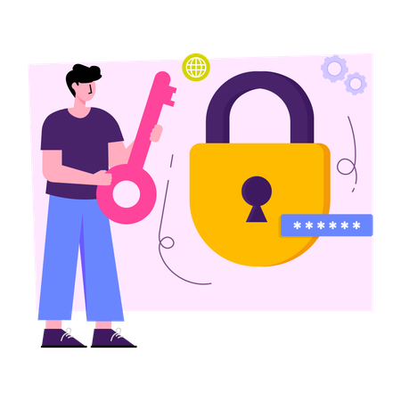Bloquear acceso  Ilustración