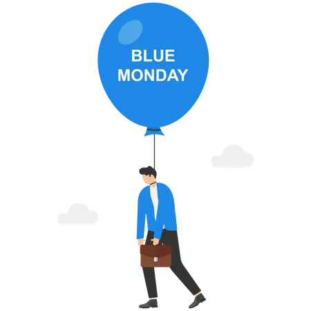 Blue Monday  Illustration