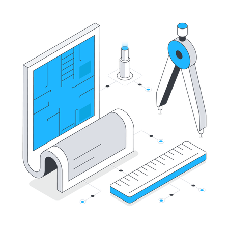 Blueprint  Illustration