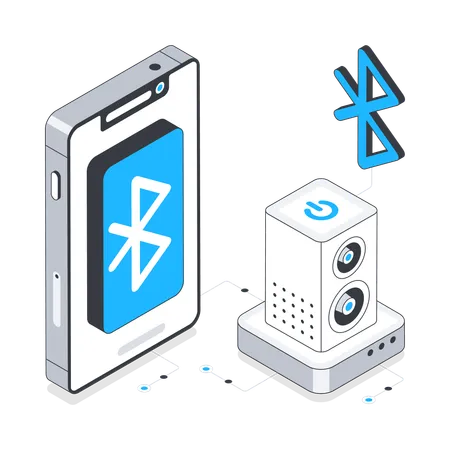 Bluetooth Connection  Illustration