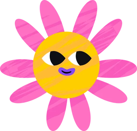 Blumen-Emoji  Illustration