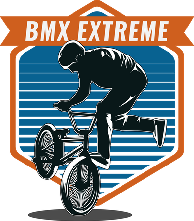 Bmx Freestyle Illustration