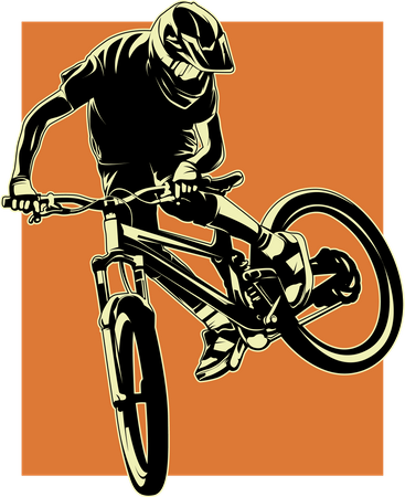 BMX-Freestyle  Illustration