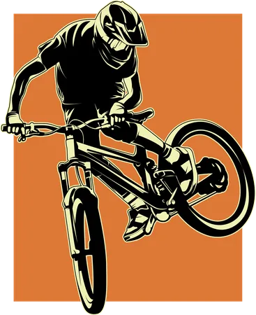 BMX-Freestyle  Illustration