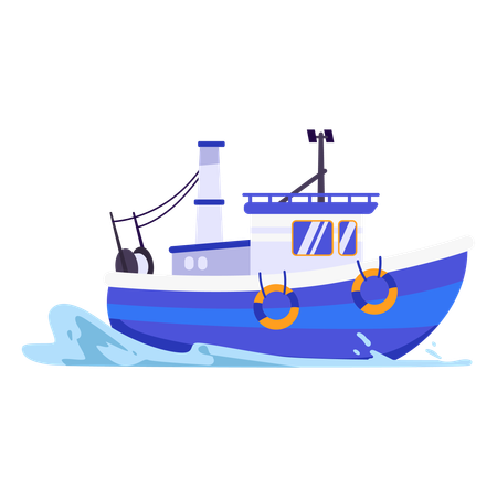 Boat  Illustration