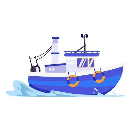 Boat  Illustration