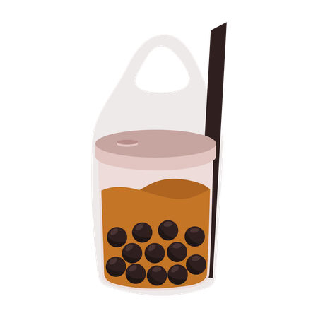 Boba Drink  Illustration