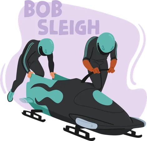 Bobsleigh  Illustration