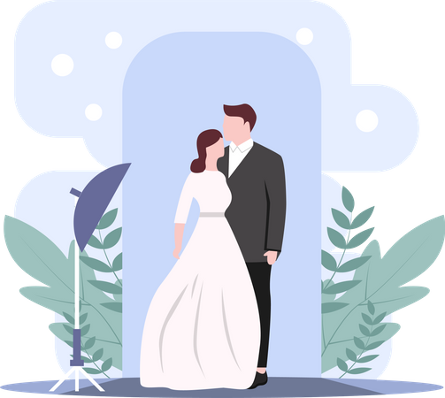 Boda  Ilustración