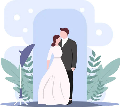 Boda  Ilustración