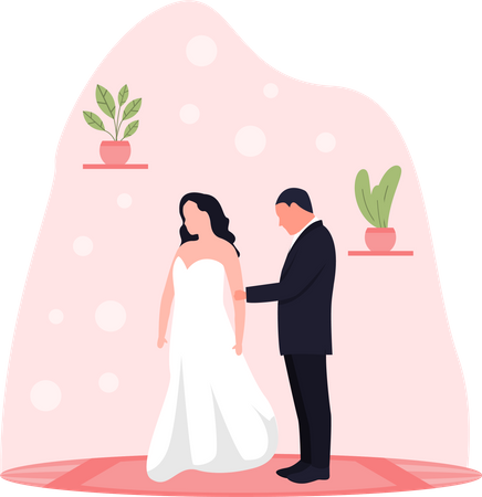 Boda  Ilustración