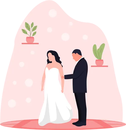 Boda  Ilustración