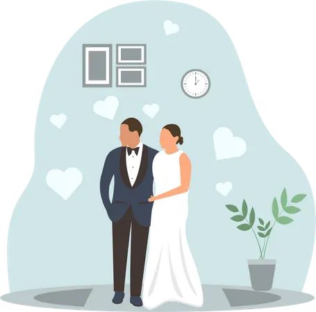 Boda  Ilustración