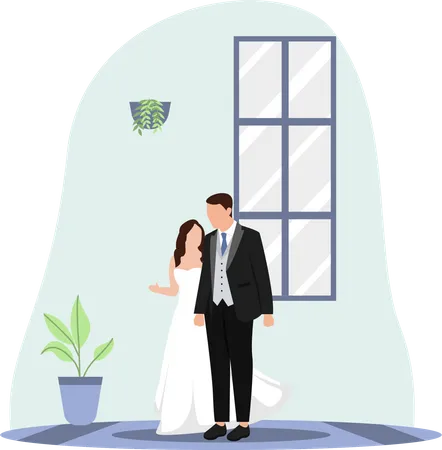 Boda  Illustration